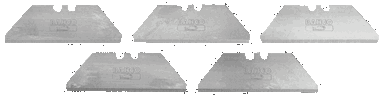 Ostrza noża bezpieczne w użyciu, 19x55.5 mm, 5 szt. BAHCO