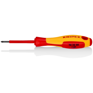 Wkrętak do śrub z gniazdem krzyżowym 98 25 00 Pozidriv® KNIPEX