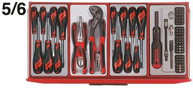 Wózek narzędziowy 715 elementów Teng Tools TCMM715N