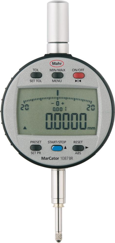 Czujnik zegarowy, cyfrowy MarCator 0,0005/12,5mm 1087BR MAHR