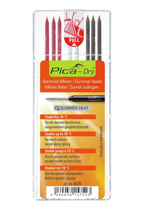 Sztyfty zapasowe do pisaków Pica Dry mix Summer Heat Pica