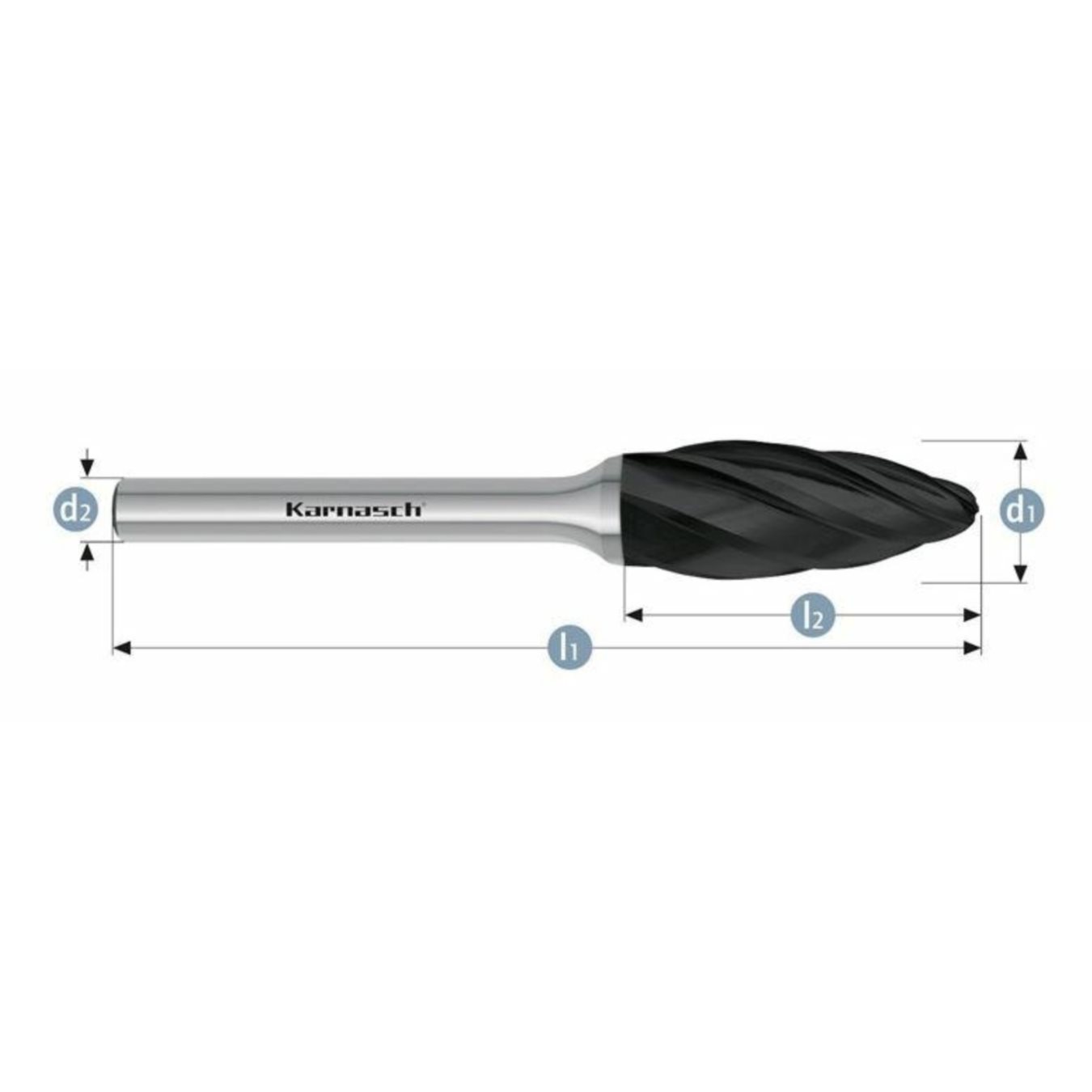 Pilnik obrotowy Black-Tec H HP-7 10x20x6x65 Integra Tools