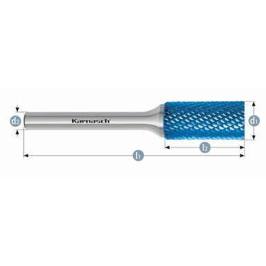 Pilnik obrotowy Blue-Tec ZYA HP-4 3x14x3x75 Integra Tools