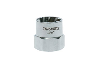 Sześciokątne nasadki odkręcające z chwytem kwadratowym 3/8" 11/16" Teng Tools