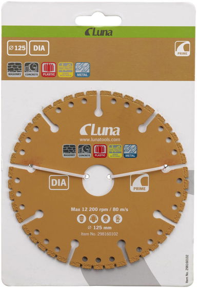 Tarcza tnąca Prime Multi DIA Luna
