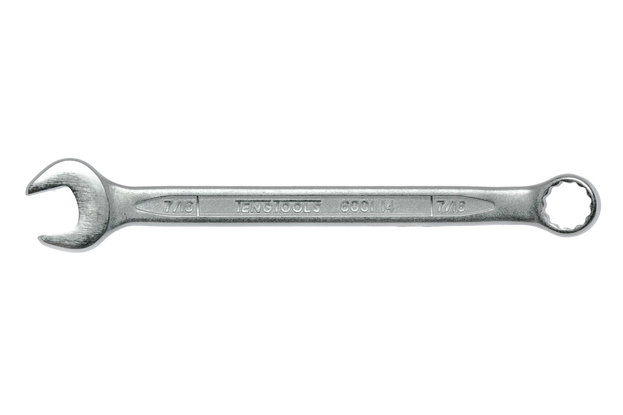Klucz płasko-oczkowy 7/16" Teng Tools