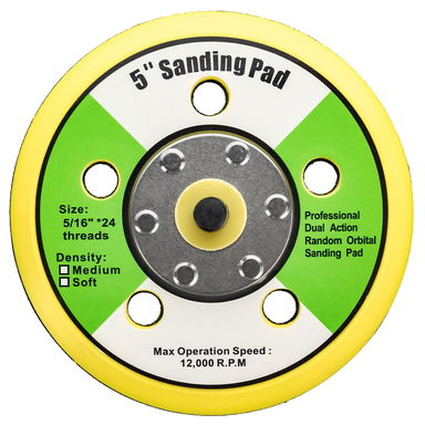 Dysk do szlifierki oscylacyjnej 125 mm 5/16", 5 otworów YURPRA