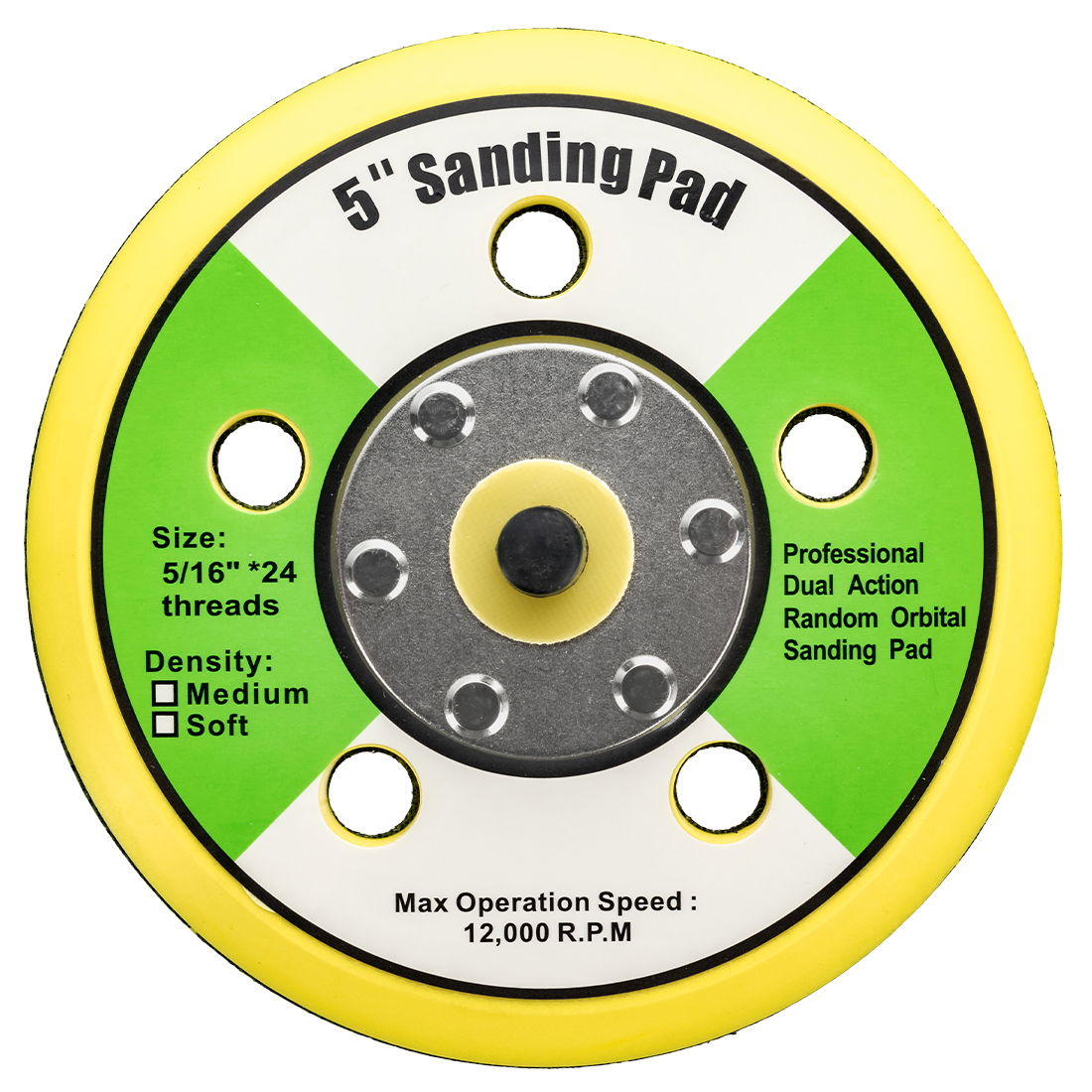 Dysk do szlifierki oscylacyjnej 125 mm 5/16", 5 otworów YURPRA