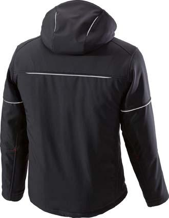 Zimowa kurtka softshell 1869 572, rozmiar L, czarna