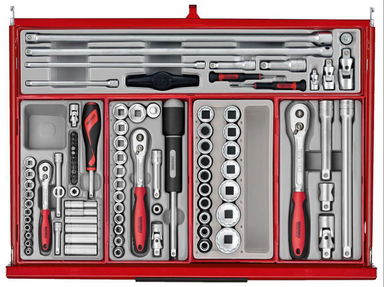 Wózek narzędziowy TKW26R282TC + zestaw narzędzi 282 el. Teng Tools