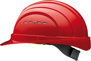 Kask ochronny EuroGuard 4, EN 397, czerwony