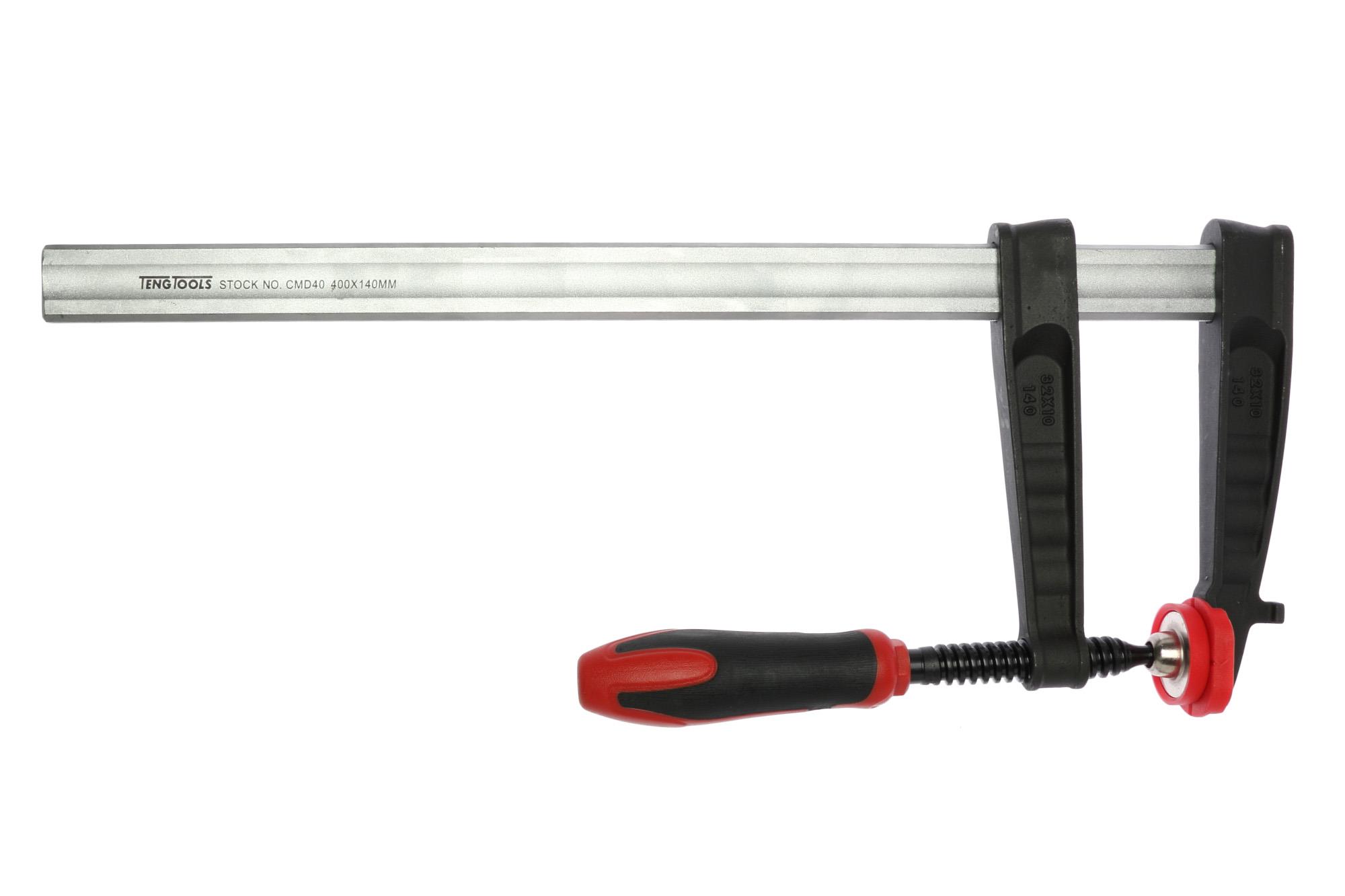 Ścisk śrubowy 400x140 mm Teng Tools