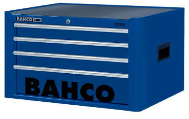 Nadstawka narzędziowa 4 szuflady do wózka C85 (niebieska) BAHCO