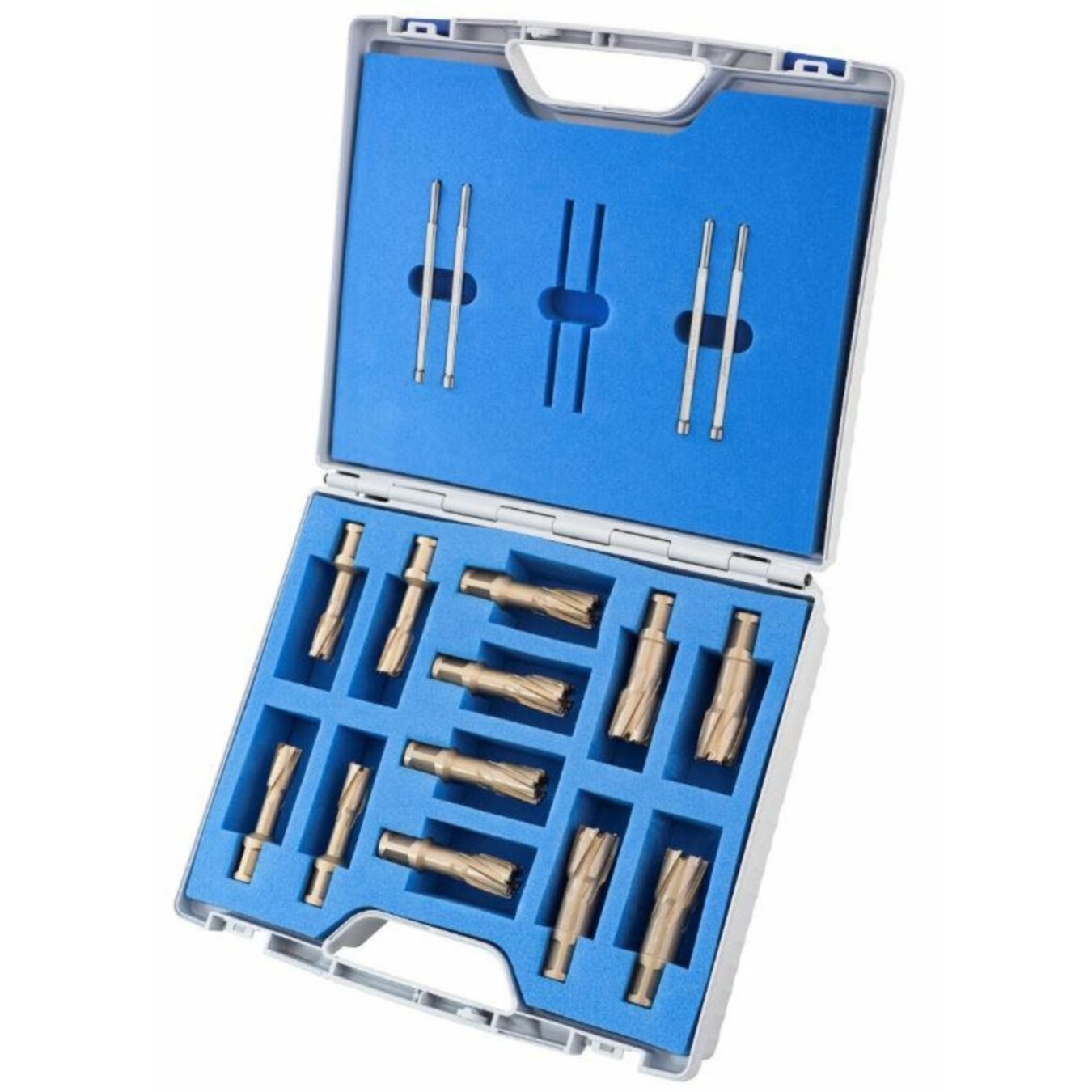 Zestaw wierteł rurowych Hard-Line40 12szt 5/8"-15/16"+pilot Integra Tools