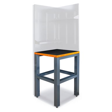 Stół roboczy narożny 700x980x700 mm RSC55, szary, 5500/C55KAI-G Beta