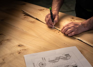 Miara składana 1 m - podziałka mm Luna