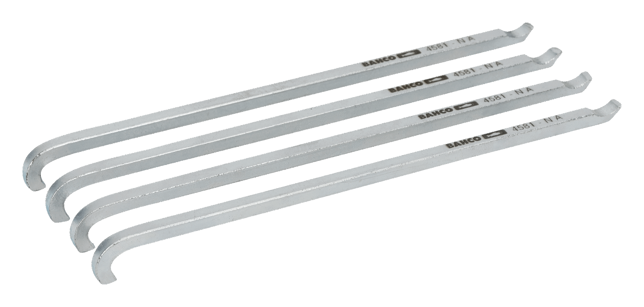 Ramiona zapasowe do ściągaczy 4582N-1, zestaw 4 szt., 130 mm BAHCO