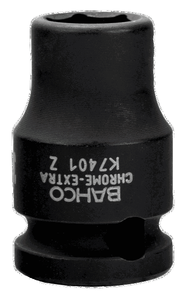 Nasadka udarowa 3/8" 6-kątna 1/2" BAHCO