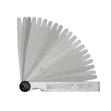 Szczelinomierze płytkowe Teng Tools 0.05-1.00 100 mm