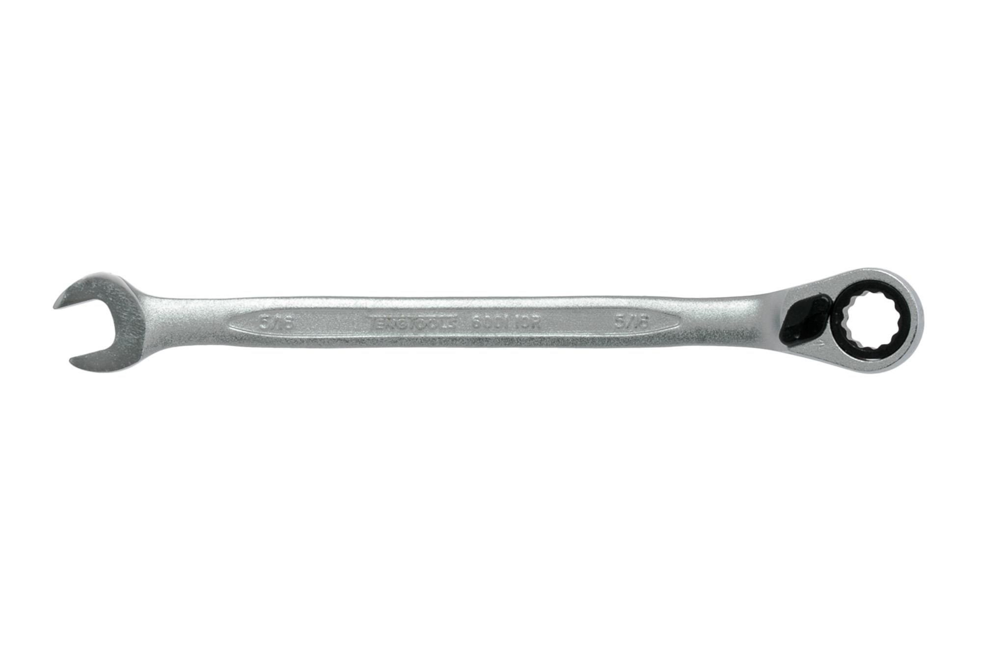 Klucz płasko-oczkowy z zapadką 5/16" Teng Tools