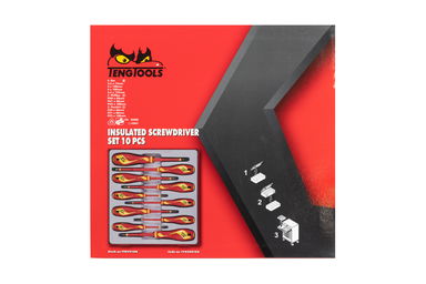 10-elementowy zestaw wkrętaków 1000V Teng Tools TTDV910N Teng Tools