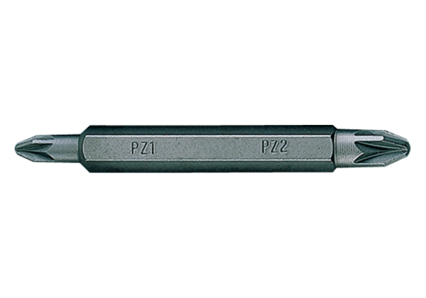 BIT DWUSTRONNY 1/4" POZIDRIV No. 2/2 x 60mm PH2 King Tony