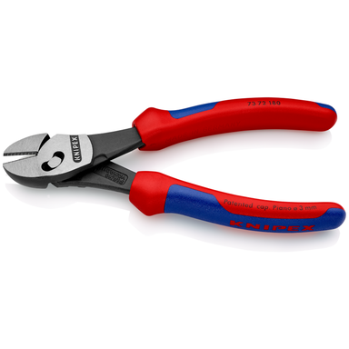KNIPEX TwinForce® 73 72 180 BK Szczypce tnące boczne o dużej wytrzymałości KNIPEX