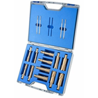 Zestaw wierteł 12 szt. Hard-Line55 14,18, 22, 26 + piloty Integra Tools