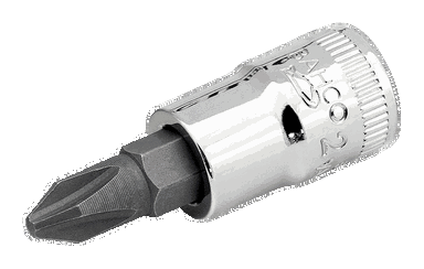 Nasadka trzpieniowa 1/4" do śrub Phillips PH1 BAHCO