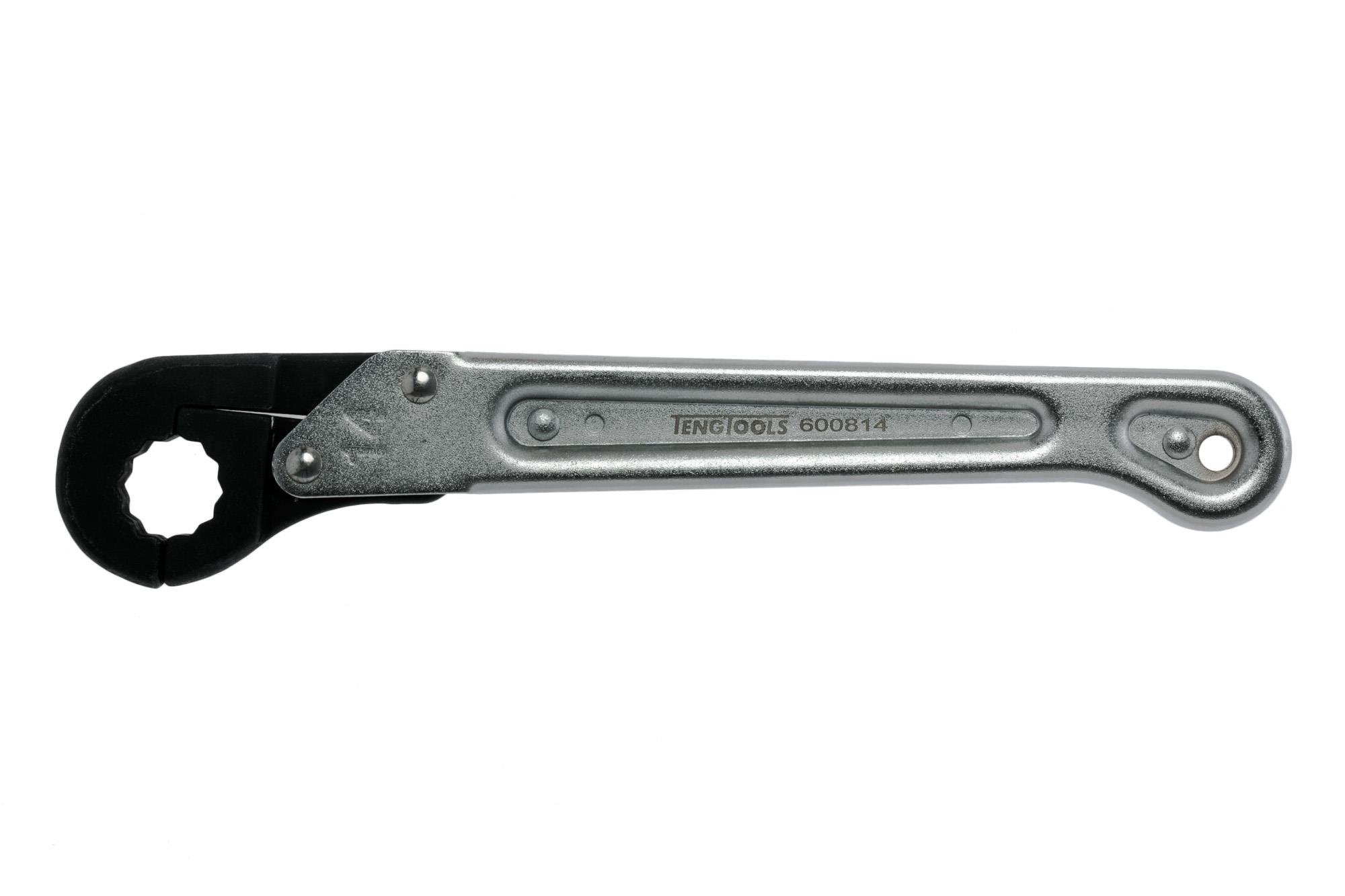 Klucz oczkowy zapadkowy otwierany 14 mm Teng Tools