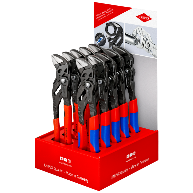Ekspozytor na ladę sklepową 00 18 01 V34 5 x 86 02 250, 5 x 86 01 250 KNIPEX