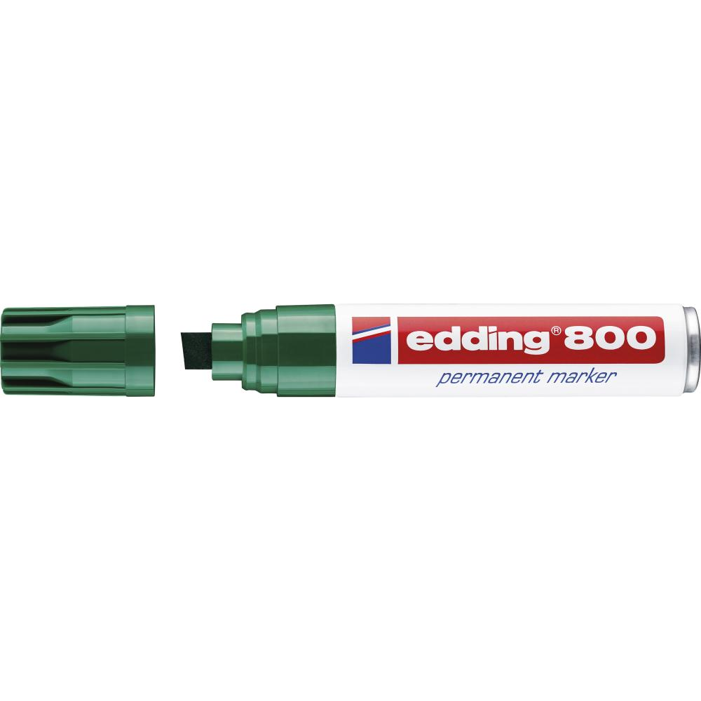 Marker permanentny 800 zielony Edding