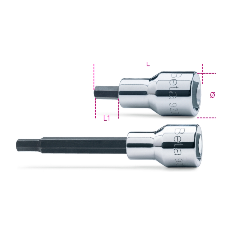 Nasadka trzpieniowa 1/2" imbusowa 3 mm, 920PE Beta