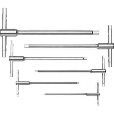 Zest.wkręt.z rękoj.poprz. z uchwytem ślizgowym 5-częściowy, 2,5-6mm PB Swiss Tools