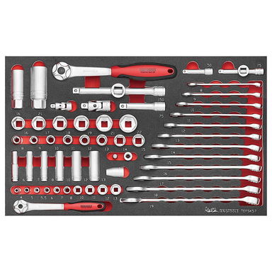 Walizka serwisowa 118-elementów EVA Teng Tools