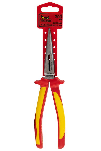 Szczypce płaskie z cięciem bocznym 1000V 200mm Teng Tools