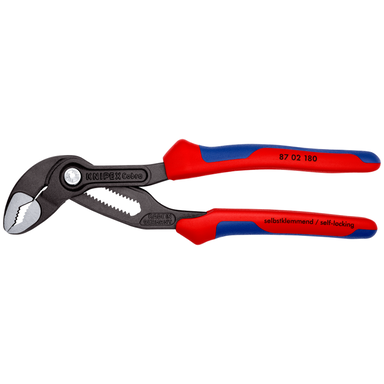 KNIPEX Cobra® 87 02 180 Szczypce nastawne do rur nowej generacji KNIPEX
