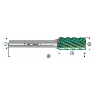 Pilnik obrotowy Green-Tec ZYB HP-3 12x25x6x70 Integra Tools