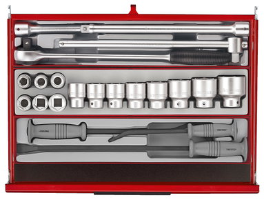 Wózek narzędziowy TKS26R1033T PRO35TM wraz z zestawem narzędzi Teng Tools