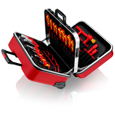 Walizka narzędziowa "BIG Twin Move RED" dla elektryków 98 99 15 KNIPEX