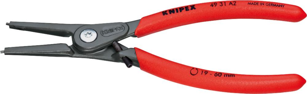 Szczypce Segera do pierścieni osadczych zewn. 140mm, 49 31 A0, KNIPEX