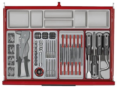 Wózek narzędziowy TKW26R628T PRO35TM + zestaw 628 el. Teng Tools