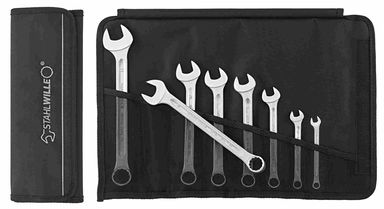 Zestaw kluczy płasko-oczkowych 9-22mm 9szt. STAHLWILLE