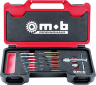 Zest.nasadek do wykrec.uszkodzonych srub Complete,19-cz. PEDDINGHAUS