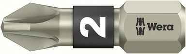 Bit nierdzewny 1/4" DIN3126C6,3 PZ2x25mm Wera