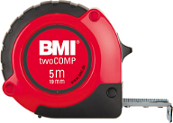 Tasma miernicza kieszonkowa twoCOMP 3mx16mm BMI