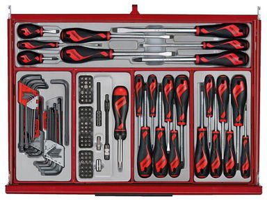 Wózek narzędziowy TKW26R282TC + zestaw narzędzi 282 el. Teng Tools