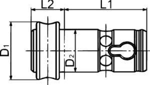 Wiertlo krete SL pelnoweglikowe, Z3,chwyt HA,5xD 9,80mm GÜHRING