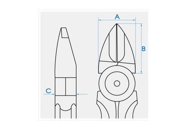 SZCZYPCE TNĄCE BOCZNE MINI 125mm King Tony