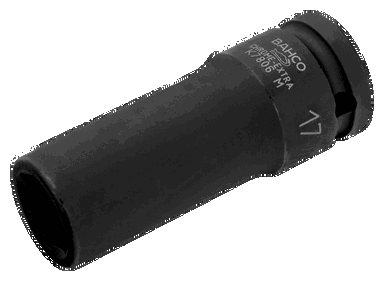 Nasadka udarowa 1/2" 6-kątna 11 mm wydłużona BAHCO